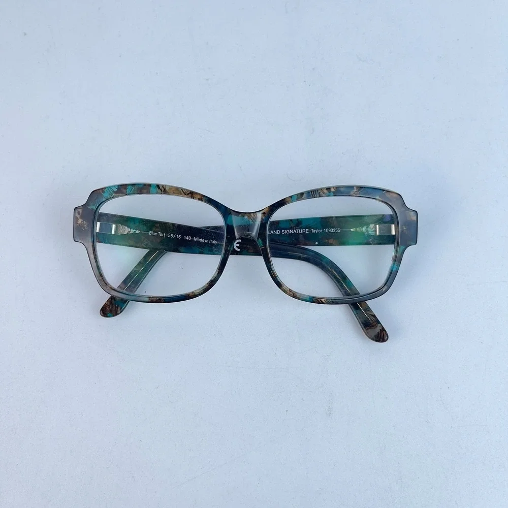 Kirkland Signature‎ Taylor 1093255 Women Eyeglasses Blue Tort Full Rim 55-16-140